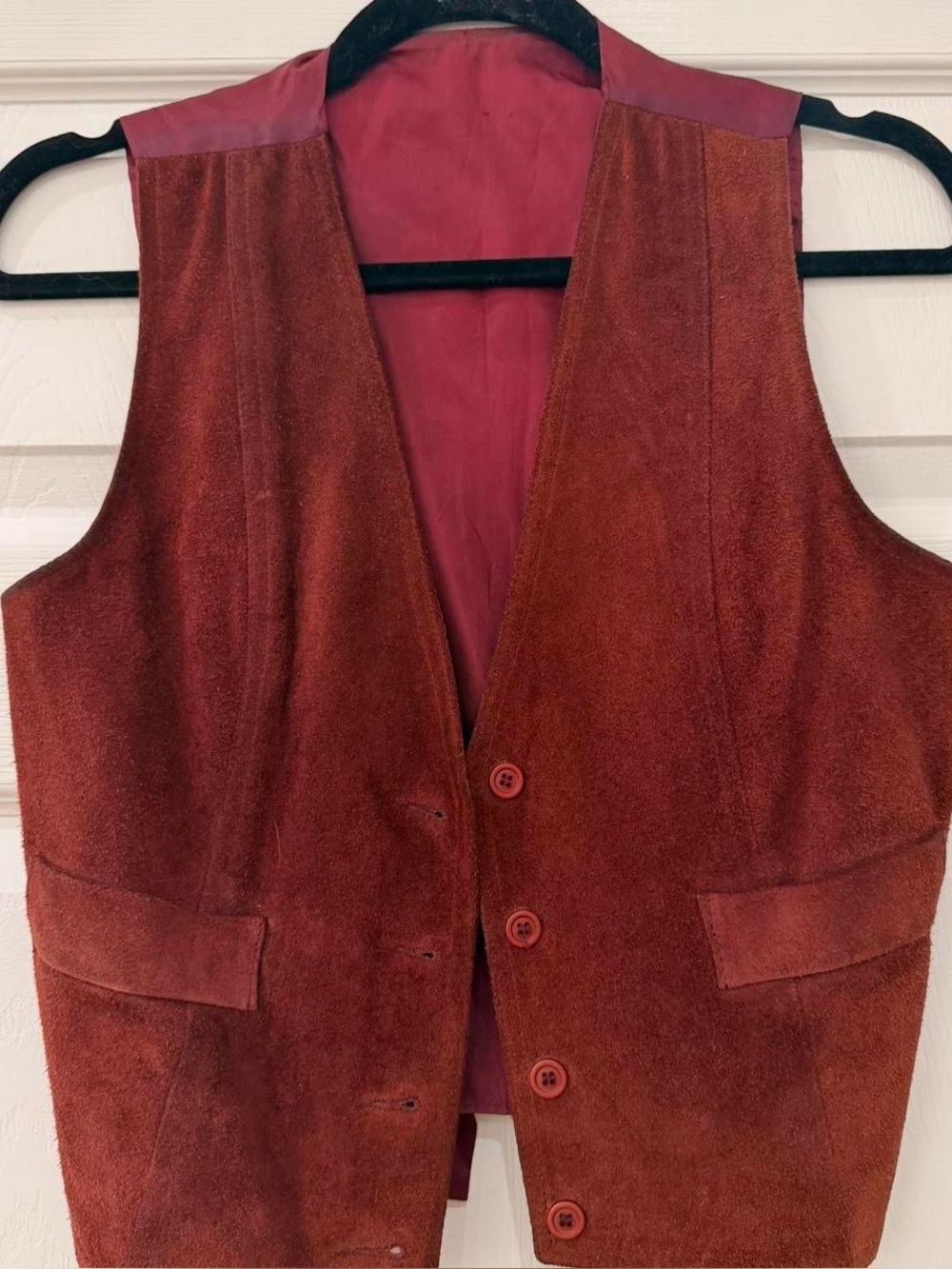 1970s Vintage Leather Vest